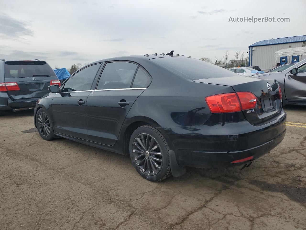 2011 Volkswagen Jetta Sel Черный vin: 3VWLZ7AJ7BM365193