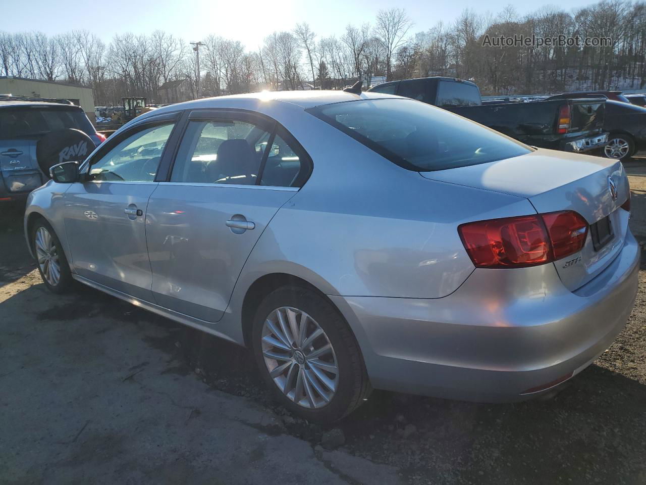 2011 Volkswagen Jetta Sel Silver vin: 3VWLZ7AJXBM304131