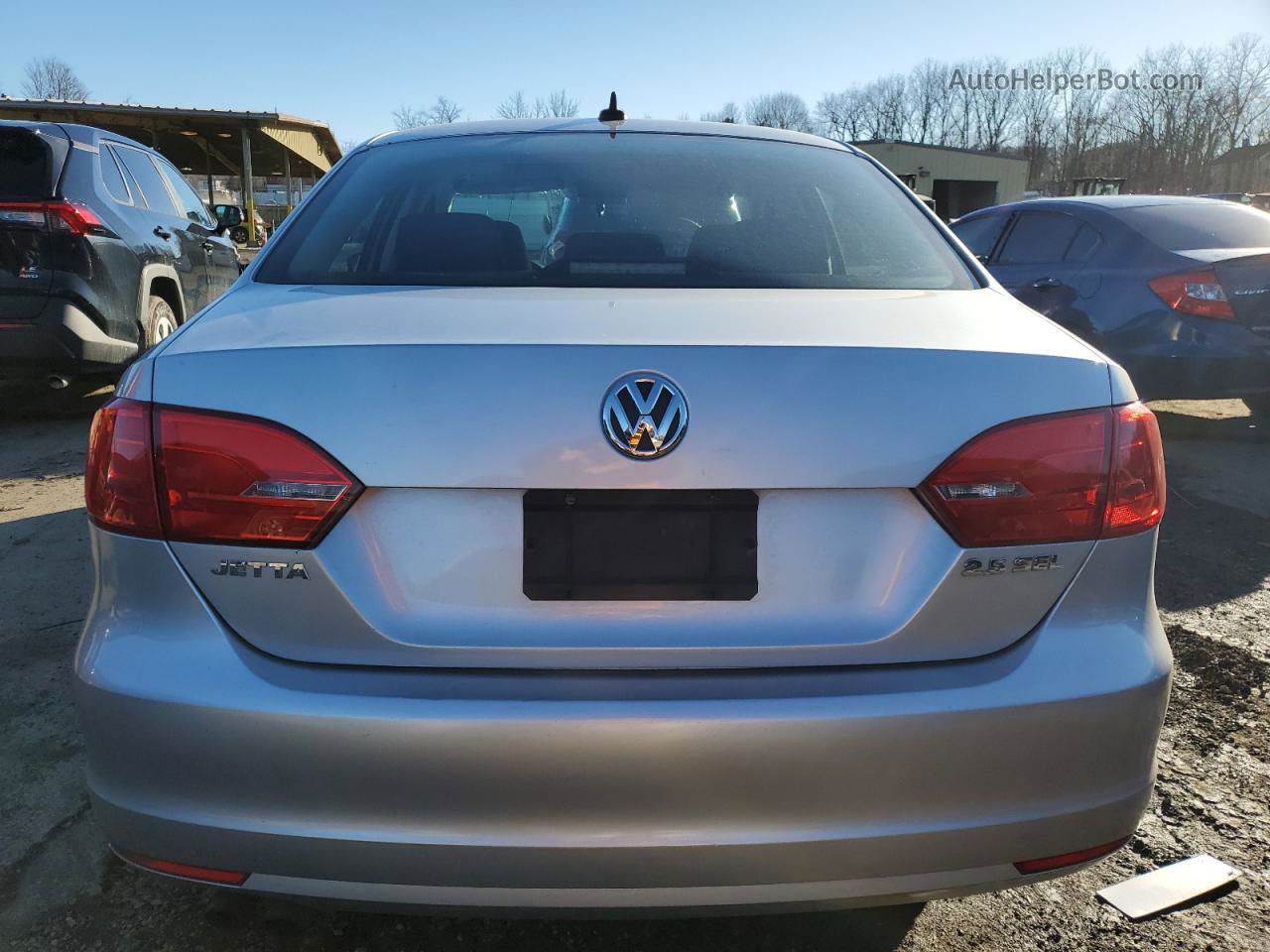 2011 Volkswagen Jetta Sel Silver vin: 3VWLZ7AJXBM304131