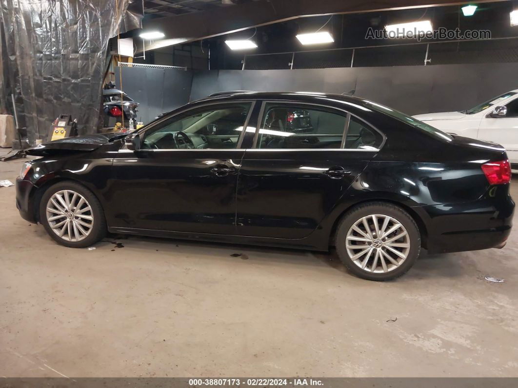 2011 Volkswagen Jetta 2.5l Sel Black vin: 3VWLZ7AJXBM317235