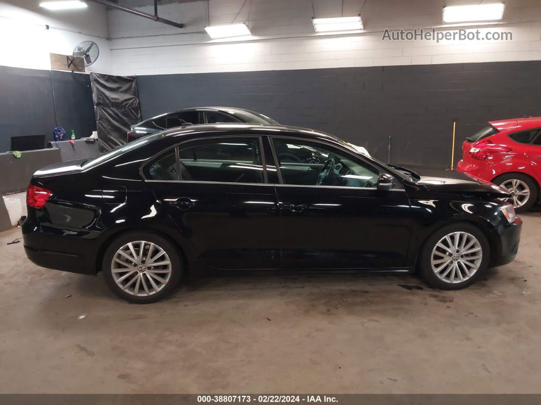 2011 Volkswagen Jetta 2.5l Sel Black vin: 3VWLZ7AJXBM317235