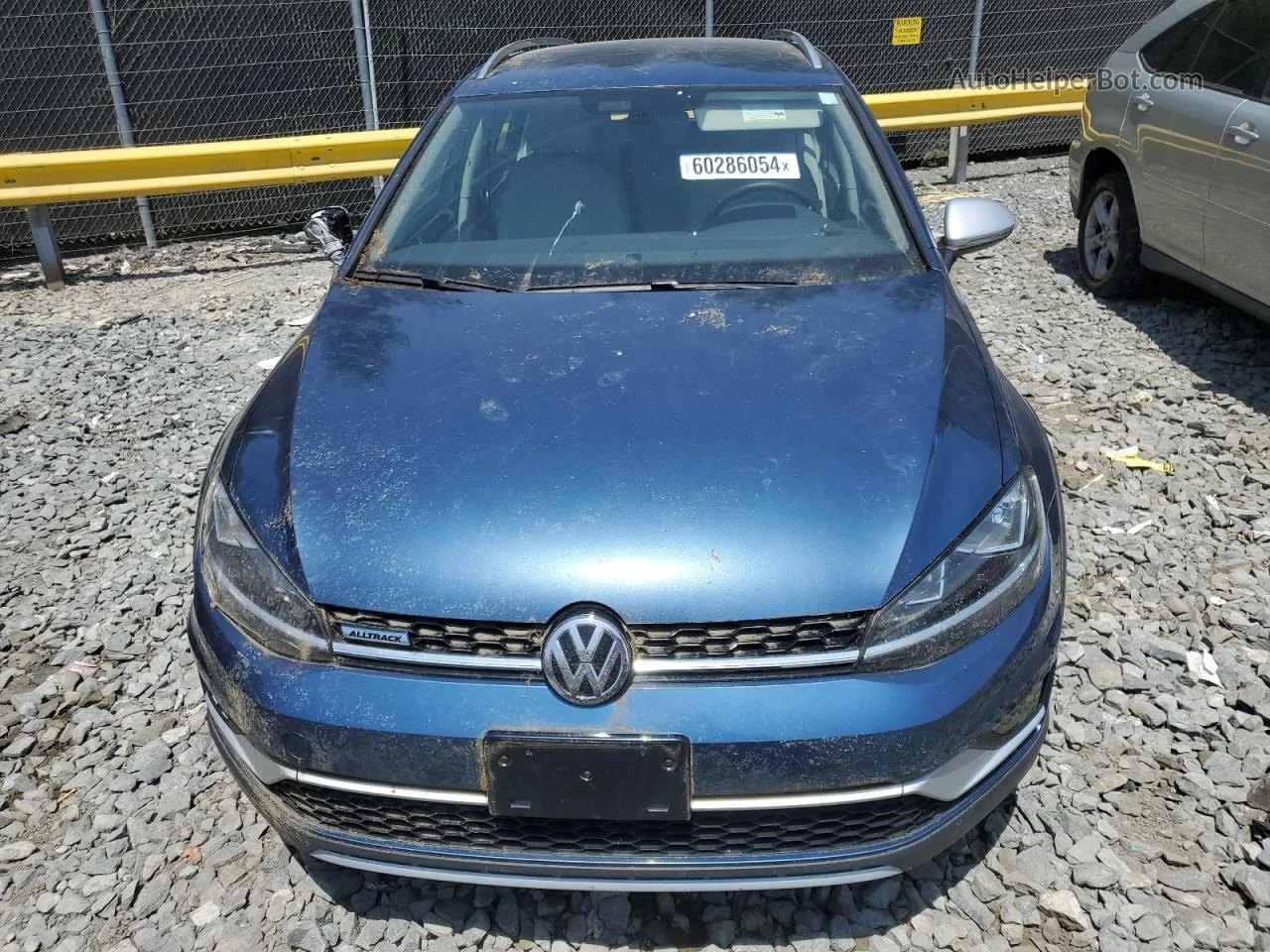 2019 Volkswagen Golf Alltrack S Blue vin: 3VWM17AU0KM500908