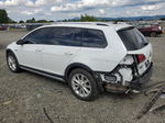 2019 Volkswagen Golf Alltrack S White vin: 3VWM17AU0KM506322