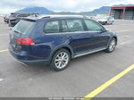 2017 Volkswagen Golf Alltrack Tsi S/tsi Se Dark Blue vin: 3VWM17AU1HM541203