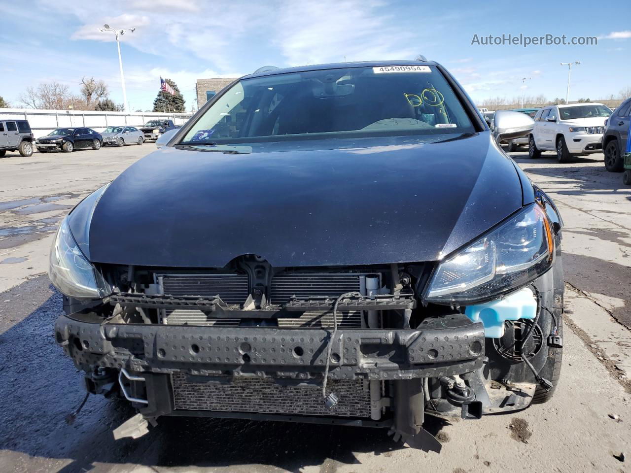 2019 Volkswagen Golf Alltrack S Black vin: 3VWM17AU1KM517913