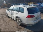 2017 Volkswagen Golf Alltrack Tsi S/tsi Se Белый vin: 3VWM17AU2HM529335
