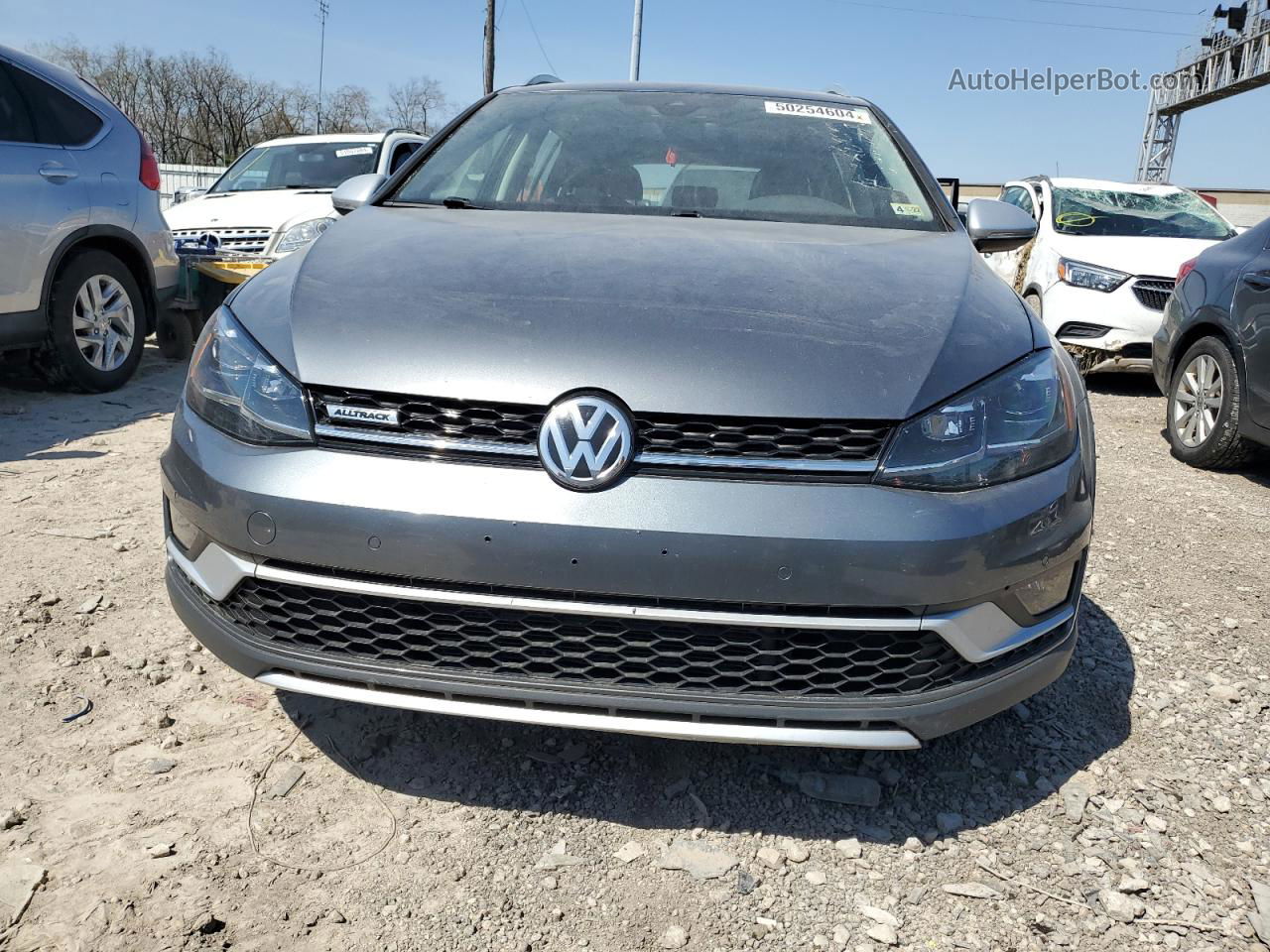 2019 Volkswagen Golf Alltrack S Gray vin: 3VWM17AU2KM500442