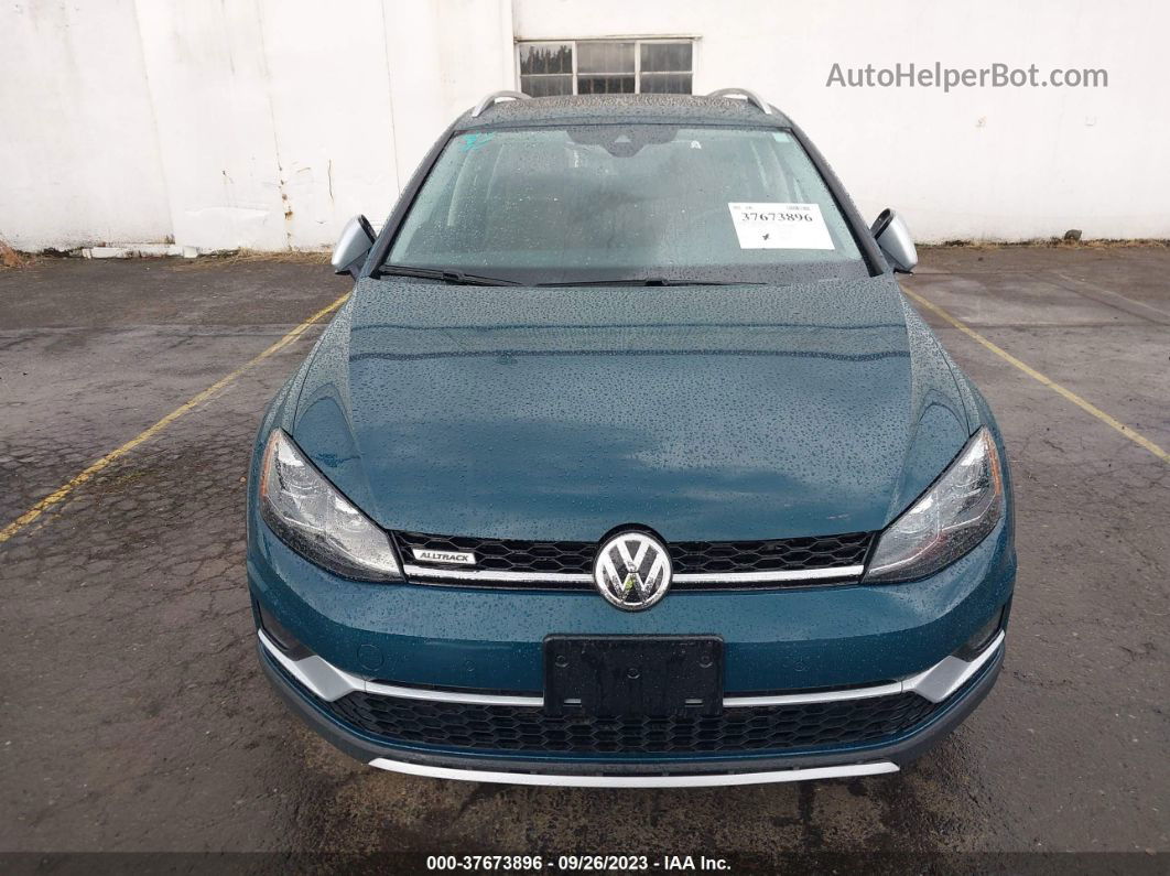 2019 Volkswagen Golf Alltrack Tsi S/tsi Se/tsi Sel Teal vin: 3VWM17AU2KM520870