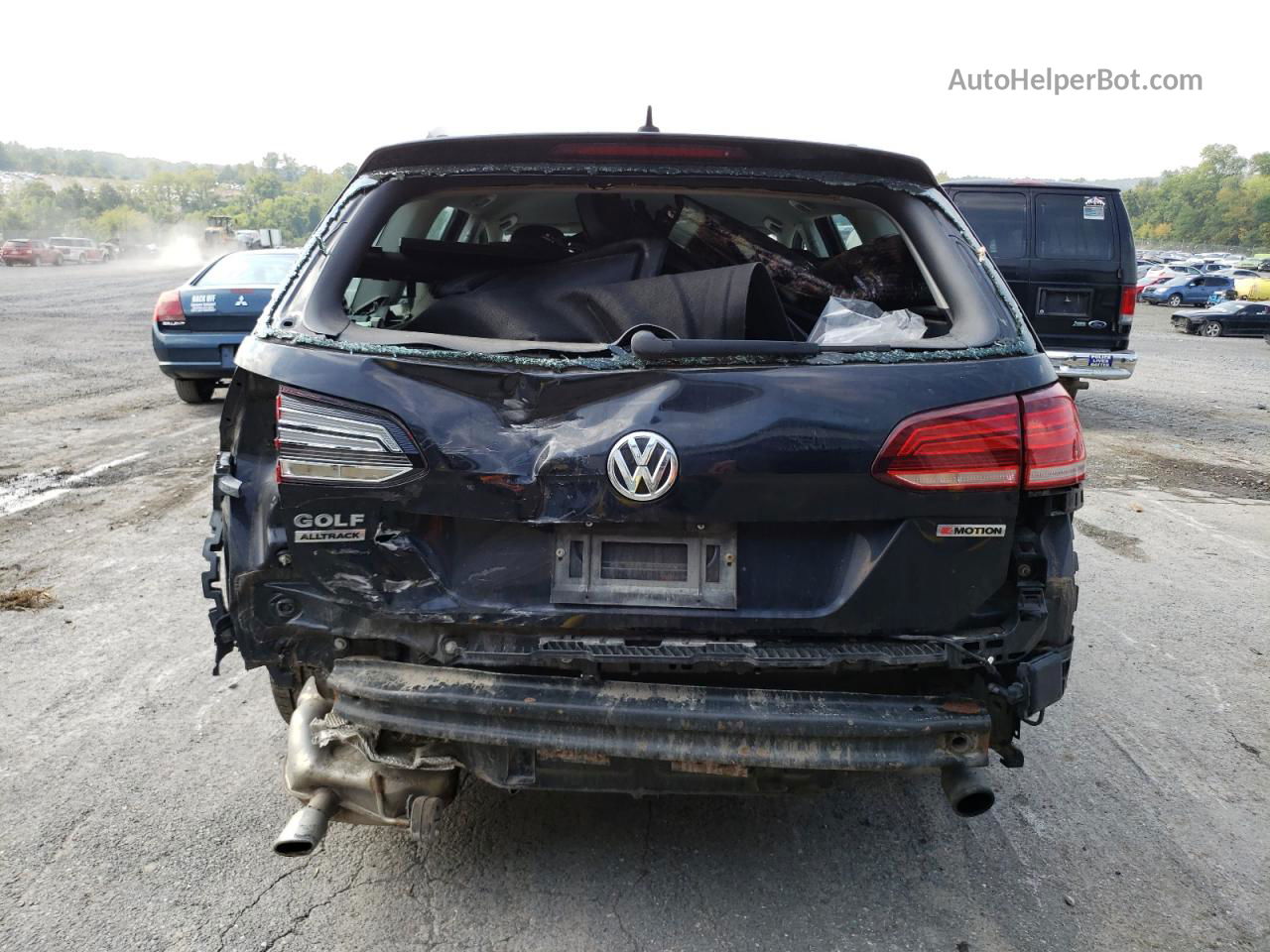 2019 Volkswagen Golf Alltrack S Black vin: 3VWM17AU4KM506193