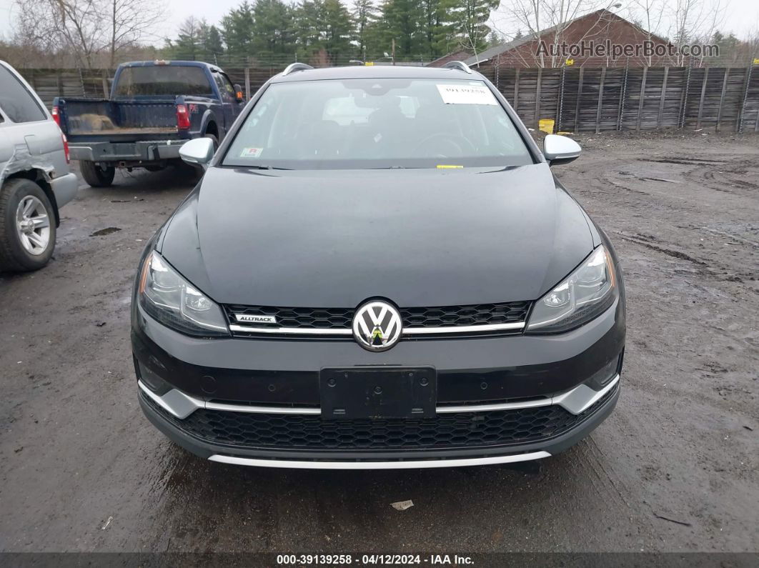 2019 Volkswagen Golf Alltrack Tsi S/tsi Se/tsi Sel Black vin: 3VWM17AU4KM516772