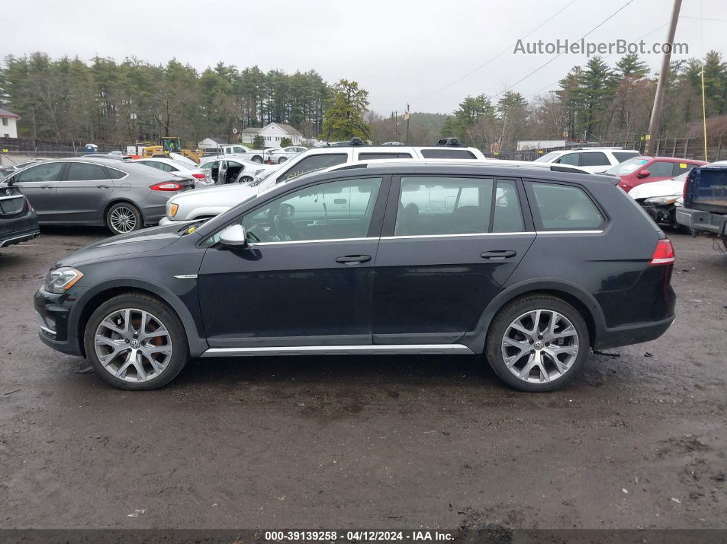 2019 Volkswagen Golf Alltrack Tsi S/tsi Se/tsi Sel Черный vin: 3VWM17AU4KM516772