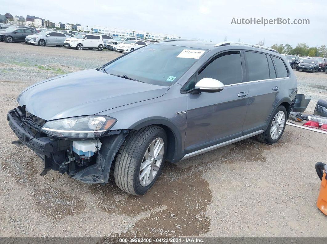 2019 Volkswagen Golf Alltrack Tsi S/tsi Se/tsi Sel Gray vin: 3VWM17AU4KM521079