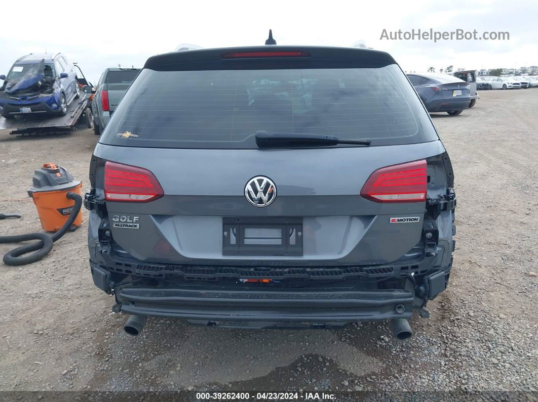 2019 Volkswagen Golf Alltrack Tsi S/tsi Se/tsi Sel Gray vin: 3VWM17AU4KM521079