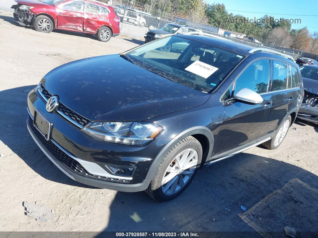 2019 Volkswagen Golf Alltrack   Black vin: 3VWM17AU5KM501732