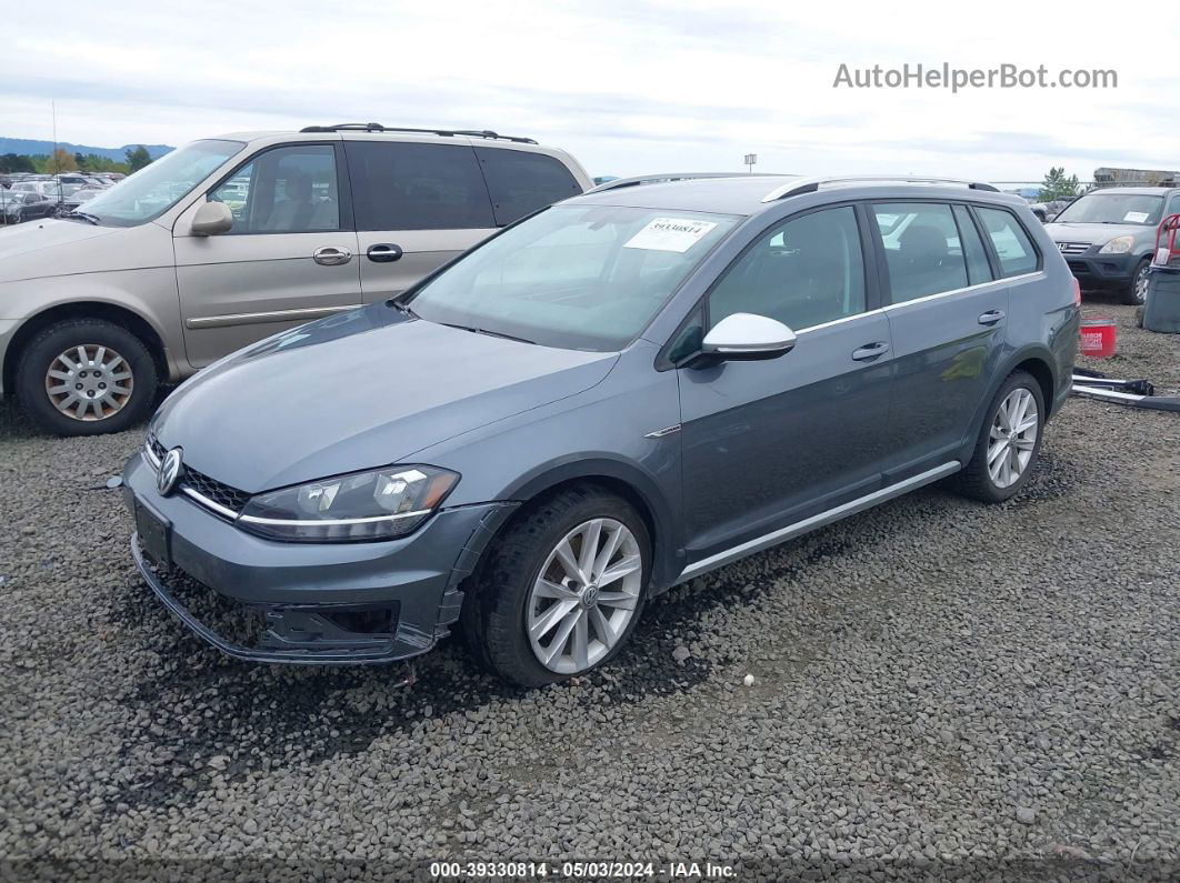 2019 Volkswagen Golf Alltrack Tsi S/tsi Se/tsi Sel Gray vin: 3VWM17AU6KM521097