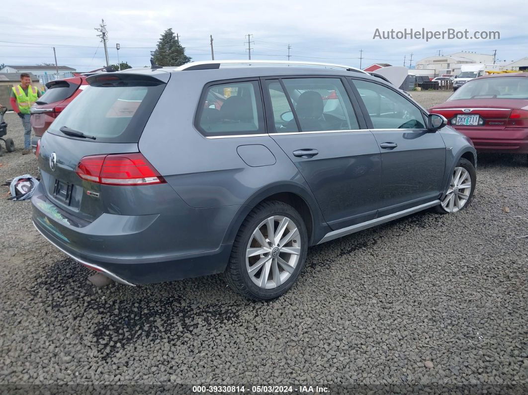 2019 Volkswagen Golf Alltrack Tsi S/tsi Se/tsi Sel Gray vin: 3VWM17AU6KM521097