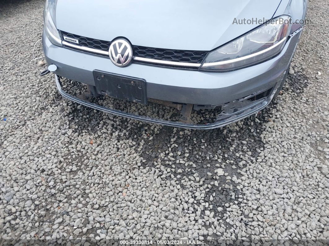 2019 Volkswagen Golf Alltrack Tsi S/tsi Se/tsi Sel Gray vin: 3VWM17AU6KM521097