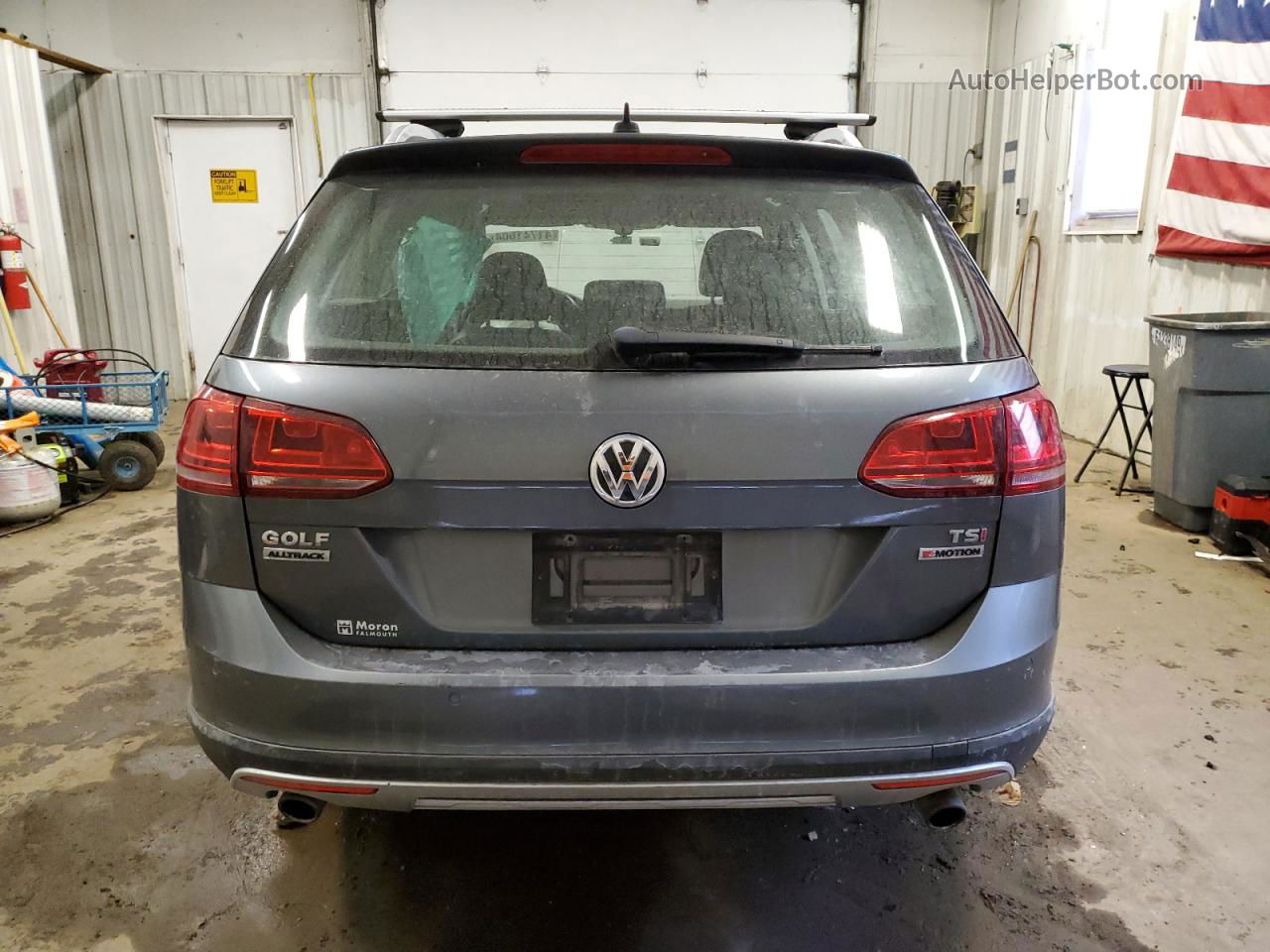 2017 Volkswagen Golf Alltrack S Gray vin: 3VWM17AU9HM537156