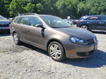 2011 Volkswagen Jetta Tdi Brown vin: 3VWML7AJ0BM650047