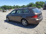 2011 Volkswagen Jetta Tdi Brown vin: 3VWML7AJ0BM650047