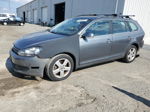 2012 Volkswagen Jetta Tdi Gray vin: 3VWML7AJ0CM666136