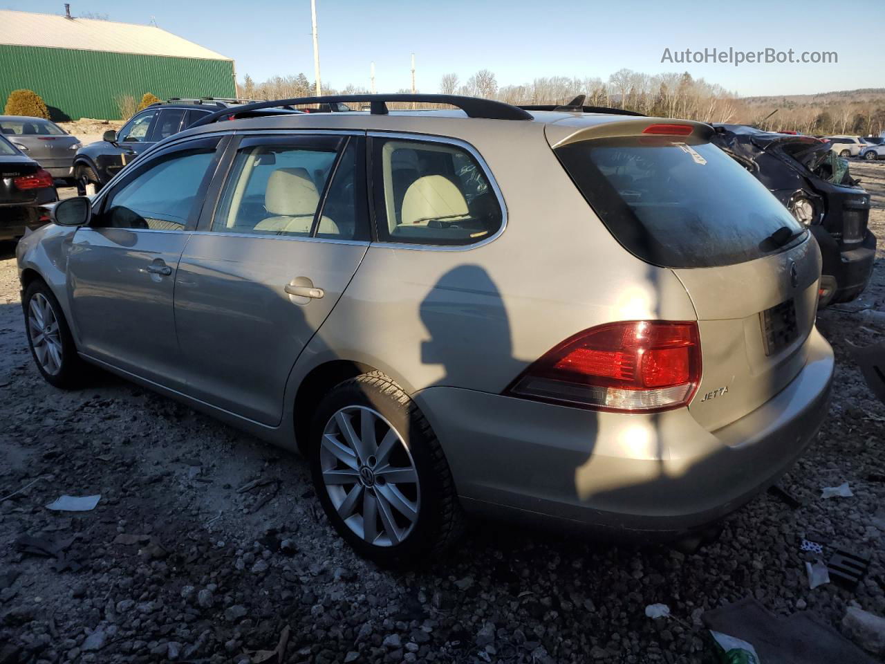 2014 Volkswagen Jetta Tdi Tan vin: 3VWML7AJ0EM623273