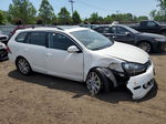 2013 Volkswagen Jetta Tdi White vin: 3VWML7AJ1DM666437