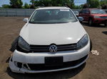 2013 Volkswagen Jetta Tdi White vin: 3VWML7AJ1DM666437