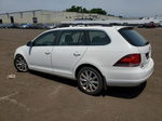 2013 Volkswagen Jetta Tdi White vin: 3VWML7AJ1DM666437