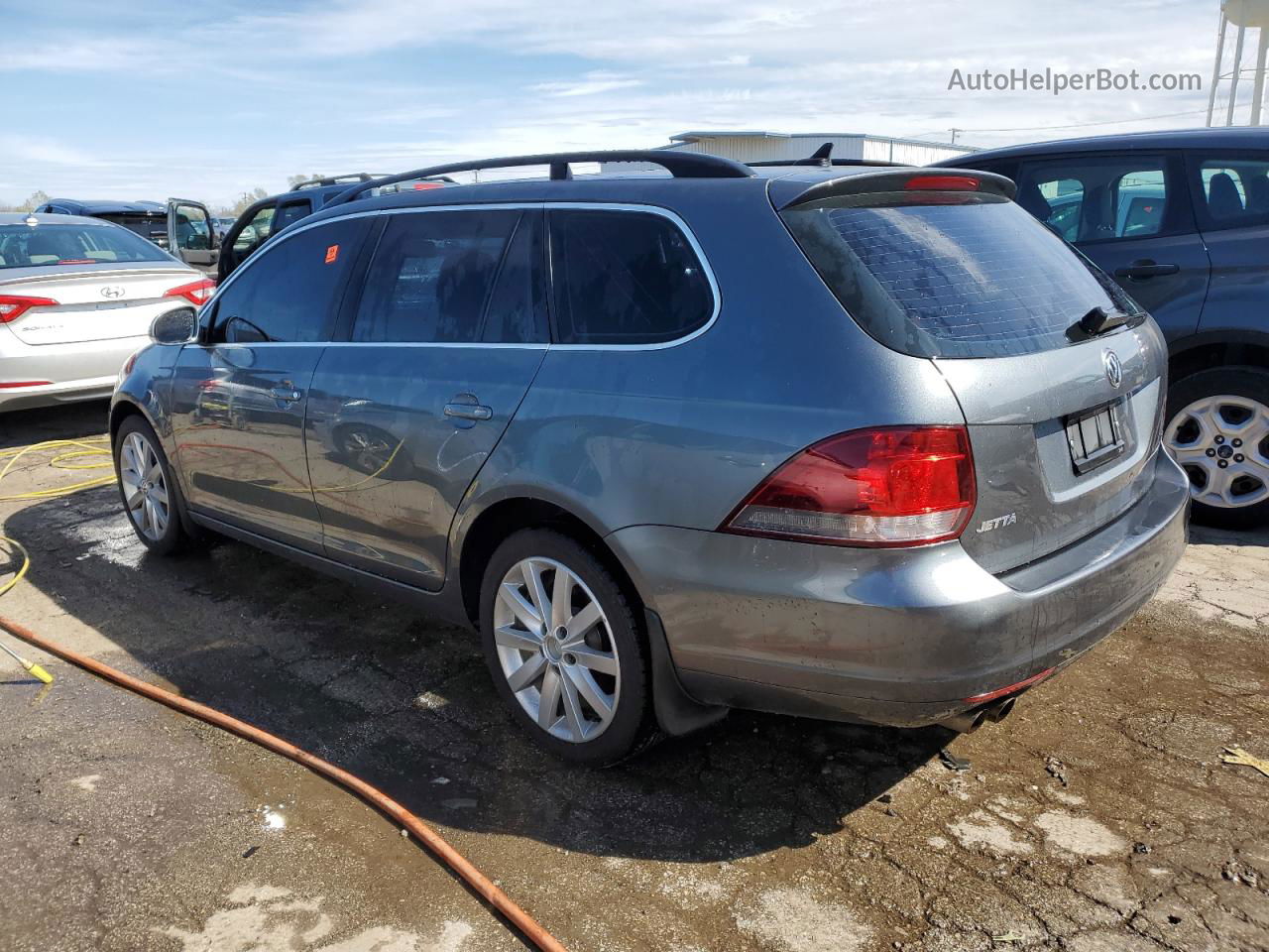 2012 Volkswagen Jetta Tdi Gray vin: 3VWML7AJ2CM692446