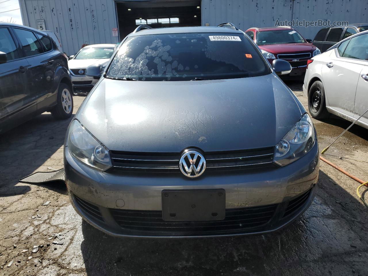 2012 Volkswagen Jetta Tdi Серый vin: 3VWML7AJ2CM692446