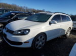 2011 Volkswagen Jetta Tdi Белый vin: 3VWML7AJ3BM637521