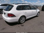 2013 Volkswagen Jetta Sportwagen 2.0l Tdi White vin: 3VWML7AJ3DM684700