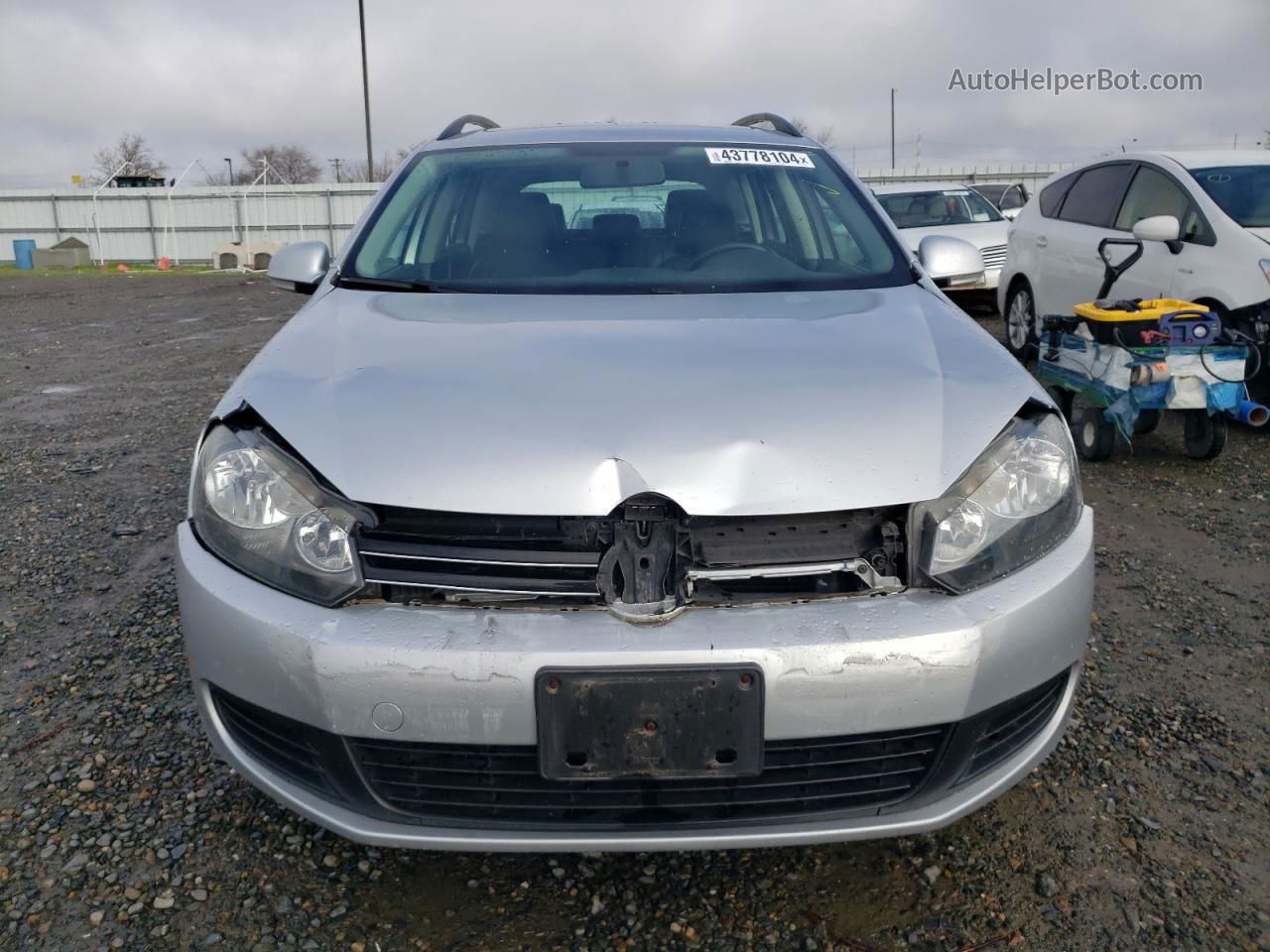 2012 Volkswagen Jetta Tdi Silver vin: 3VWML7AJ4CM661537