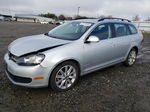 2012 Volkswagen Jetta Tdi Silver vin: 3VWML7AJ4CM661537