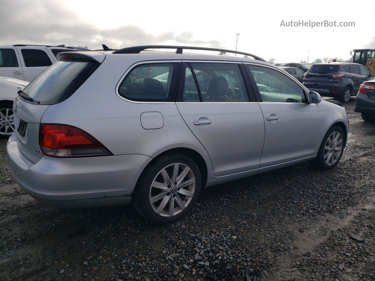 2012 Volkswagen Jetta Tdi Silver vin: 3VWML7AJ4CM661537