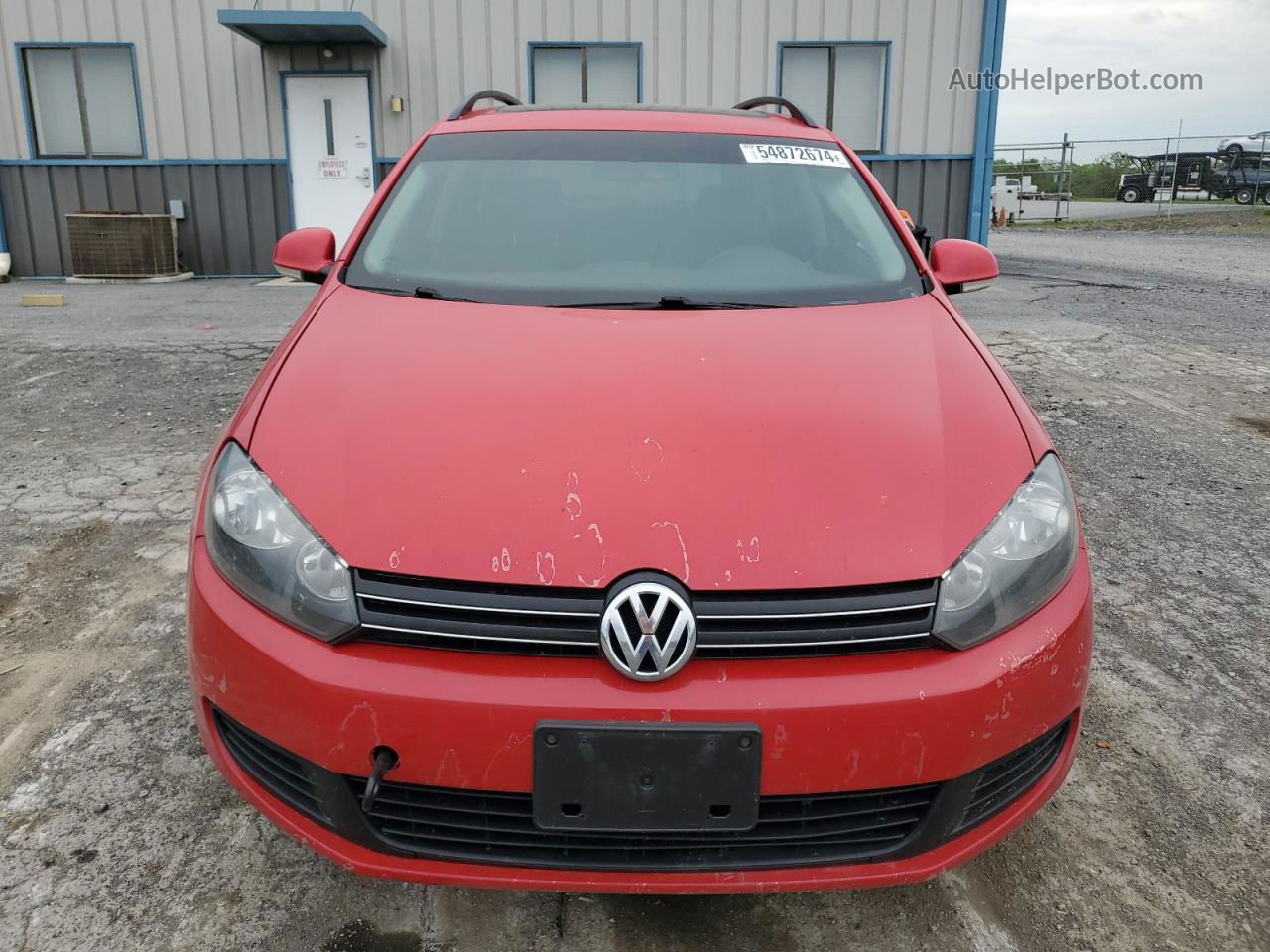 2013 Volkswagen Jetta Tdi Red vin: 3VWML7AJ4DM664763