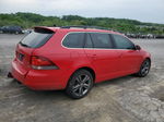 2013 Volkswagen Jetta Tdi Red vin: 3VWML7AJ4DM664763