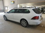 2013 Volkswagen Jetta Tdi White vin: 3VWML7AJ5DM606175