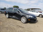 2013 Volkswagen Jetta Tdi Black vin: 3VWML7AJ5DM640374