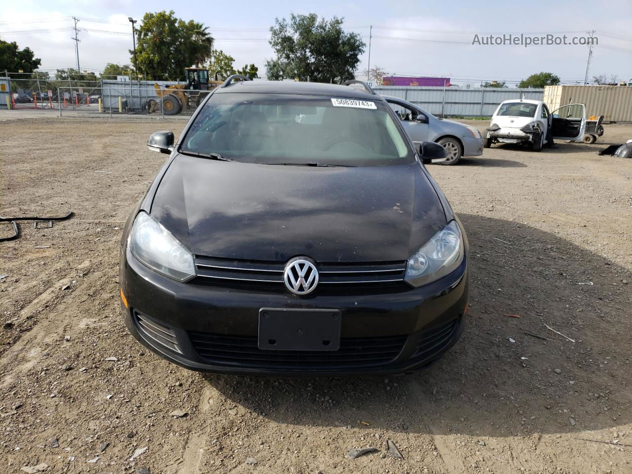 2013 Volkswagen Jetta Tdi Black vin: 3VWML7AJ5DM640374