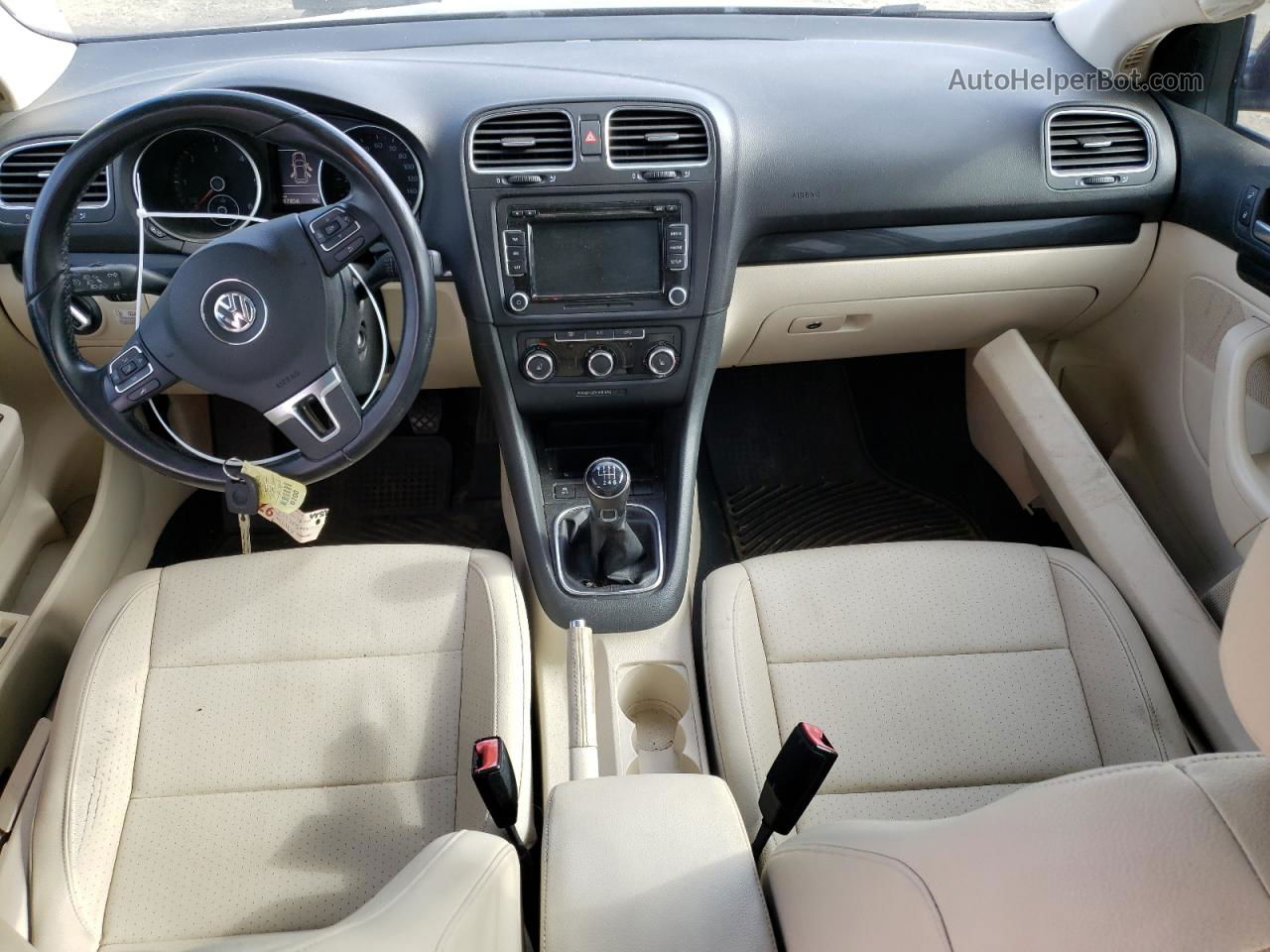 2013 Volkswagen Jetta Tdi Черный vin: 3VWML7AJ5DM640374