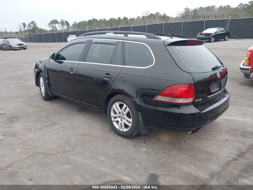 2013 Volkswagen Jetta Sportwagen 2.0l Tdi Black vin: 3VWML7AJ5DM662715