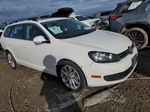 2013 Volkswagen Jetta Tdi White vin: 3VWML7AJ6DM600563