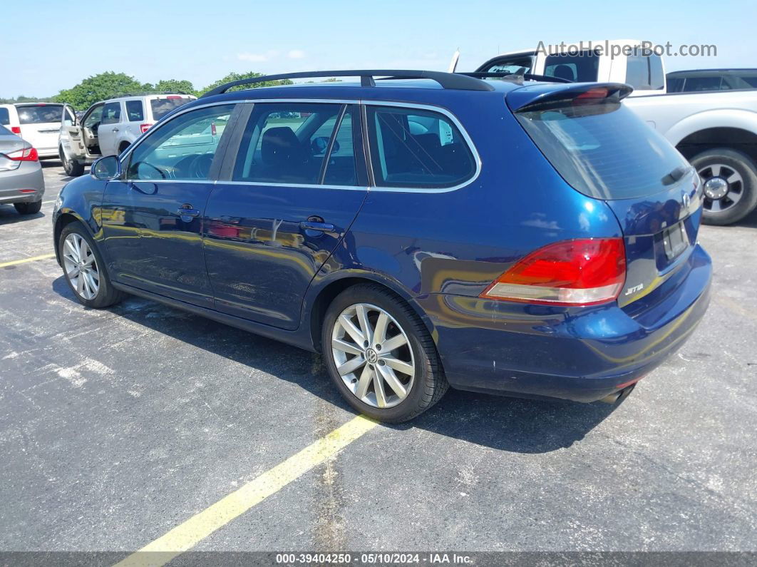 2013 Volkswagen Jetta Sportwagen 2.0l Tdi Blue vin: 3VWML7AJ6DM648855