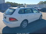 2012 Volkswagen Jetta Sportwagen 2.0l Tdi White vin: 3VWML7AJ7CM669826