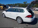 2012 Volkswagen Jetta Sportwagen 2.0l Tdi White vin: 3VWML7AJ7CM669826