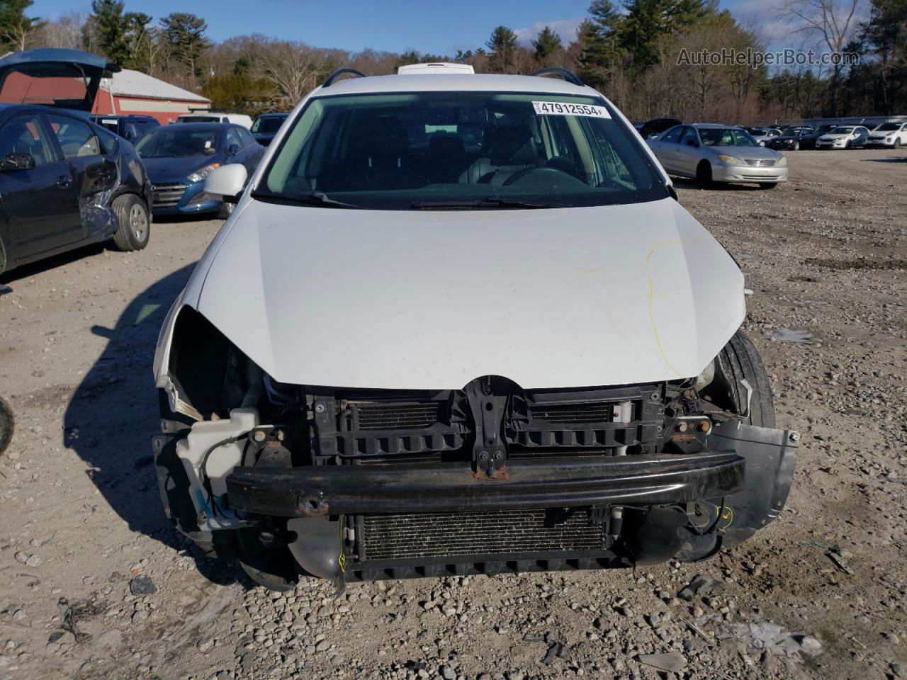 2014 Volkswagen Jetta Tdi White vin: 3VWML7AJ7EM627644