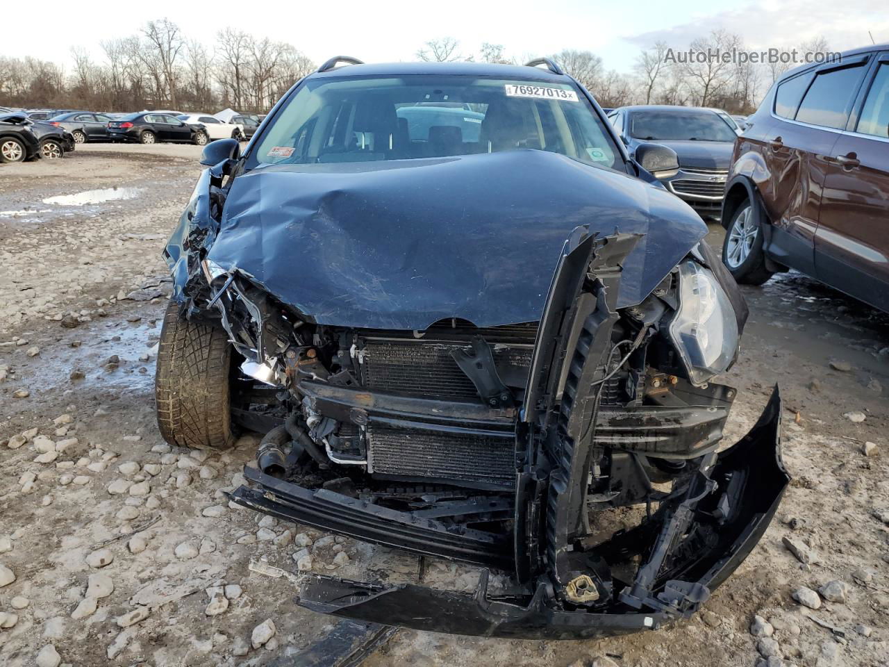 2014 Volkswagen Jetta Tdi Black vin: 3VWML7AJ7EM628129