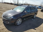 2013 Volkswagen Jetta Tdi Black vin: 3VWML7AJ8DM653202